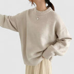 Women Casual Loose Fit Knitted Pullover