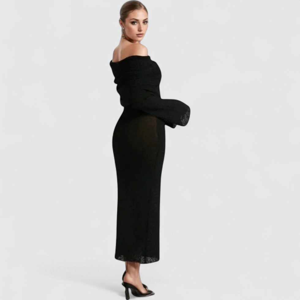 Off Shoulder Maxi Dress for Women