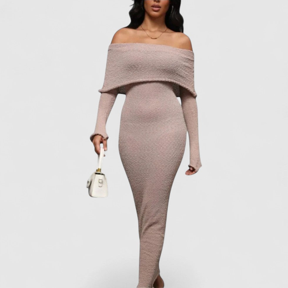 Off Shoulder Maxi Dress for Women