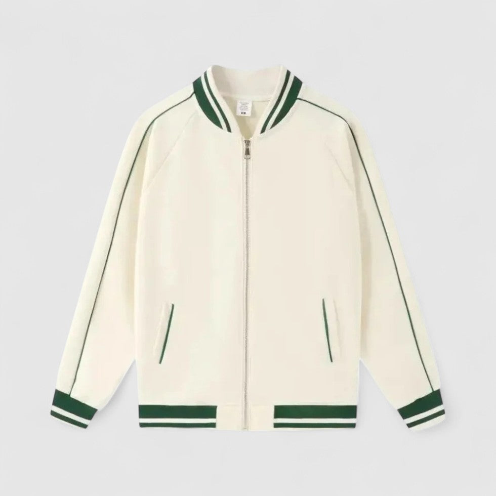 Men Old Money Baseball Jacket