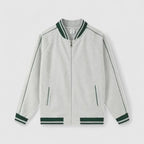 Men Old Money Baseball Jacket