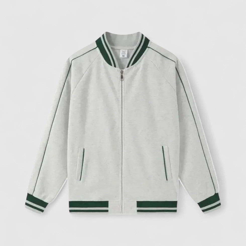 Men Old Money Baseball Jacket