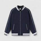 Men Old Money Baseball Jacket