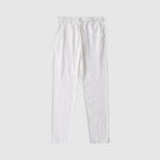 Men Regular Fit Linen Trousers Old Money Style Pants