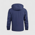 Men Waterproof Windbreaker Jacket with Adjustable Hood