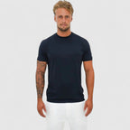 Men Basic Cotton Stretch Slim Fit Summer T Shirt